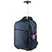 Zaino Trolley Haltrix, Con Connessione Usb, Porta Laptop Da 15 Pollici E Tablet Fino A 10 Pollici. 33x22,5x47cm. Colore Blu Marino - Foto miniatura 5