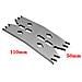 Fissaggi A Piastra Metallica Per Lavorazione Del Legno E Cnc 6 Pezzi - Foto miniatura 3