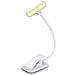 Lampada A Clip Per Libri: Luce Da Lettura Led Portatile White - Foto miniatura 1