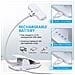 Lampada A Clip Per Libri: Luce Da Lettura Led Portatile White - Foto miniatura 3