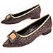 Ballerina Balera11 Marrone Marrone Materiale Sintetico E Tessile - Foto miniatura 1