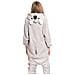 Pigiama Da Donna Tuta Kigurumi Costume Grigio Onesie Koala 175-185 Cm Xl - Foto miniatura 2