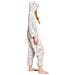 Pigiama Da Donna Tuta Kigurumi Costume Grigio Onesie Koala 175-185 Cm Xl - Foto miniatura 3