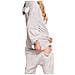 Pigiama Da Donna Tuta Kigurumi Costume Grigio Onesie Koala 175-185 Cm Xl - Foto miniatura 5