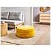 Pouf Yulle Velluto Giallo - Foto miniatura 1