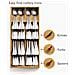 Organizzatore Per Posate Drawerstore Modello Bamboo Large Ideale Per Cucina Struttura Impilabile Con Icone Di Organizzazione Colore Bambù - Foto miniatura 4