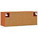 Armadietto a muro Marrone cerato 80 x 30 x 30 cm Pino massello - Foto miniatura 8