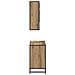 Set di mobili per il bagno con porta 2 pcs Rovere artigianale - Foto miniatura 8