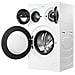 Lavatrice MultiWash a carica frontale, 3 oblò, Libera installazione, 10 kg + 1kg + 1kg, 1400 RPM, Classe A, Bianco, L x P x A (mm) 600x595x1070 - Foto miniatura 10