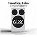 Lavatrice MultiWash a carica frontale, 3 oblò, Libera installazione, 10 kg + 1kg + 1kg, 1400 RPM, Classe A, Bianco, L x P x A (mm) 600x595x1070 - Foto miniatura 21
