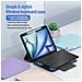 Custodia con Tastiera per Apple iPad Air 13 - Rosa - Foto miniatura 3