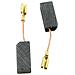Spazzole di carbone per Bosch GBH 2-24 DS - 5 x 8 x 19 mm - coppia - Foto miniatura 2