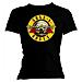 Guns N' Roses - Skinny Fit Classic Bullet Logo Black (T-Shirt Donna Tg. S)  - Foto miniatura 1