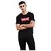 Graphic Set-in Neck Black T-shirt Uomo Taglia Xl - Foto miniatura 1