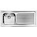 Lavello Aurora 011046scssx 116x50 Inox - Foto miniatura 1