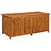 Baule Da Giardino 175x80x75 Cm In Legno Massello Di Acacia - Foto miniatura 2