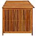 Baule Da Giardino 175x80x75 Cm In Legno Massello Di Acacia - Foto miniatura 4
