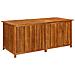 Baule Da Giardino 175x80x75 Cm In Legno Massello Di Acacia - Foto miniatura 1