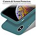 Cadorabo Custodia Compatibile Con Apple Iphone X / Xs In Liquid Verde - Coperchio Protettivo In Silicone Tpu Flessibile - Foto miniatura 5