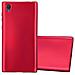 Custodia Compatibile Con Sony Xperia L1 In Rosso Metallico - Coperchio Protettivo In Silicone Tpu Flessibile - Foto miniatura 1