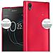 Custodia Compatibile Con Sony Xperia L1 In Rosso Metallico - Coperchio Protettivo In Silicone Tpu Flessibile - Foto miniatura 5