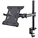 Braccio per Notebook da Scrivania - Supporto Ergonomico per Monitor fino a 34" (8kg) e Laptop (4,5kg) - Braccio Regolabile con Ripiano per PC Portatile compatibile VESA - Installazione con Morsetto /Contropiastra - Foto miniatura 1
