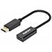 153713 adattatore per inversione del genere dei cavi DisplayPort HDMI Nero - Foto miniatura 1