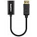 153713 adattatore per inversione del genere dei cavi DisplayPort HDMI Nero - Foto miniatura 4