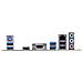 Scheda Madre B450NH Socket AM4 Chipset AMD B450 Mini ATX - Foto miniatura 5