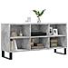 Mobile Per Tv Grigio Cemento 103,5x30x50 Cm Legno Multistrato - Foto miniatura 3