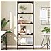 Libreria Rovere Marrone 5 Ripiani 59x35x171cm Legno Multistrato - Foto miniatura 1