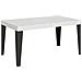 Tavolo Allungabile 90x160/420 Cm Flame Telaio Antracite - Noce - Foto miniatura 1