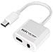 Adattatore 2 In 1 Da Usb-c A Jack Per Cuffie Da 3,5 Mm Con Ricarica Rapida Pd Da 60 W - Foto miniatura 1