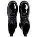 Chunky Combat Laceup Boot Triple Black Stivaletti Sintetico Scarpe Donna Nero Eu 41, Yw0yw01265 0gt - Foto miniatura 3