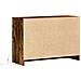Mobile Porta TV con LED Rovere Fumo 91x34x61 cm in Truciolato - Foto miniatura 4