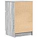 Comodini 2 pz Grigio Sonoma 39x35x65 cm in Legno Multistrato - Foto miniatura 3