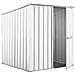 Box Lamiera Attrezzi Casetta Giardino In Acciaio Zincato 175x185cm X H1.92m - 70kg - 2,92mq - Bianco - Foto miniatura 6