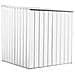 Box Lamiera Attrezzi Casetta Giardino In Acciaio Zincato 175x185cm X H1.92m - 70kg - 2,92mq - Bianco - Foto miniatura 3