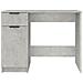Lusso Casadino -  Scrivania Grigio Cemento 100x50x75 Cm In Legno Multistrato - Foto miniatura 5