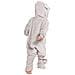 Pigiama Per Bambini Kigurumi Onesie Costume Koala Grigio 115-125 Cm - Foto miniatura 4
