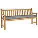 Cuscino per pallet Grigio 180 x 40 x 8 cm Tessuto Oxford - Foto miniatura 3