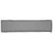 Cuscino per pallet Grigio 180 x 40 x 8 cm Tessuto Oxford - Foto miniatura 7