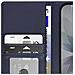 Custodia A Portafoglio 2 In 1 Per Iphone 17 Con Cover Staccabile, Blu Notte - Foto miniatura 2
