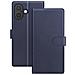 Custodia A Portafoglio 2 In 1 Per Iphone 17 Con Cover Staccabile, Blu Notte - Foto miniatura 1
