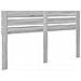 Testiera con testiera Grigio Sonoma 200 cm Legno multistrato - Foto miniatura 6