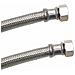 Tubo Flessibile Inox Dn13  Certificato Dvgw  1/2  X 3/4   300mm - Foto miniatura 1
