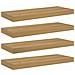 Scaffale da parete 4 pcs Marrone 50 x 23 x 4 cm - Foto miniatura 1