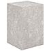 Tavolino D'appoggio Prague Effetto Marmo Beige 30x30x50 Cm - Foto miniatura 1