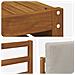 Set divani con cuscino 5 pcs Grigio Naturale e Chiaro - Foto miniatura 7