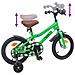 Bicicletta per Bambini 16 Pollici per bambini di 4-6 anni Verde - Foto miniatura 7